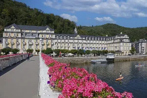 The Kurhaus with the neighbouring Grand Hotel