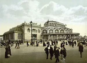 The Kursaal of Ostend, Belgium