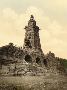 The Kyffhaeuser Monument in Thuringia