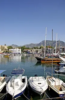 Kyrenia, town centre and marina