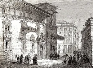 La casa Gralla, Barcelona, 18. Jahrhundert