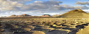 La Geria, Lanzarote, Canary Islands, Spain, Europe