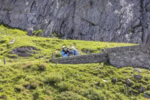 La Tremola, the world-famous serpentine road through the Val Tremolo