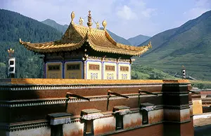 Labrang Monastery is one of the six great monasteries of the Geluk (Yellow Hat) school of Tibetan Buddhism
