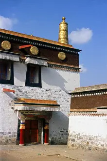Labrang Monastery is one of the six great monasteries of the Geluk (Yellow Hat) school of Tibetan Buddhism