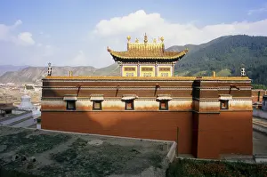 Labrang Monastery is one of the six great monasteries of the Geluk (Yellow Hat) school of Tibetan Buddhism