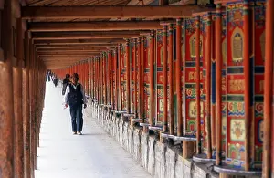 Labrang Monastery is one of the six great monasteries of the Geluk (Yellow Hat) school of Tibetan Buddhism