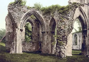 The Lady Chapel at the Glastonbury Abbey