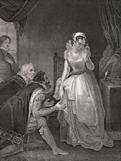 Lady Jane Grey declining the Crown