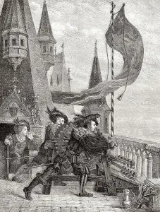 Laermen mit Ratschen, traditioneller katholischer Osterbrauch