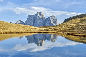 Laghetto di Baste, Belluno, Pelmo Massif