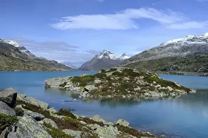 Lago Bianco on the Bernina Pass