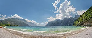 Lake Garda north shore at Linfano