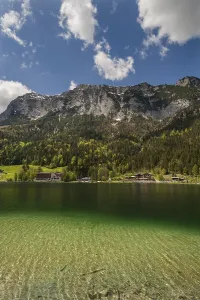 Lake Hintersee with Reiteralpe