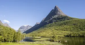 Lake Litlvatnet in Innerdalen High Valley