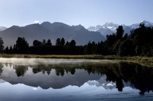 Lake Matheson New Zealand Fox Glacier Nature Walk