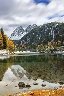 Lake Palpougna, mountain lake, Piz da la Plais