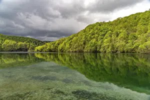 Lake in Plitvice Lakes National Park, Croatia