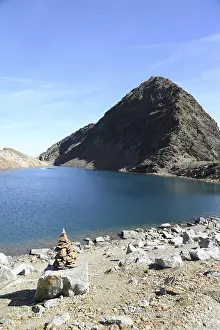 Lake, Schwarzsee, Rotkogel, Otztal