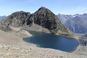 Lake, Schwarzsee, Rotkogel, Otztal