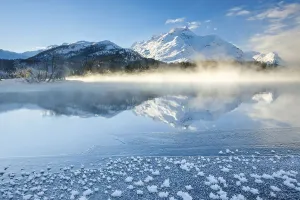 Lake Sils, Piz da la Margna, 3158 m