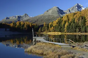 Lake Staz near St. Moritz, Lej da