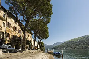 Lake village, Morcote, Lake Lugano