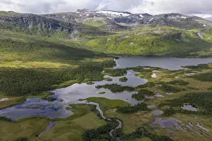 Lakes and rivers of the Svandalen nature reserve