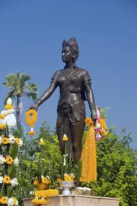 Lamphun was the capital of the small but culturally rich Mon Kingdom of Haripunchai from about 750 CE to the time of