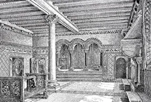 The Landgrave's Room at Wartburg Castle in Thuringia