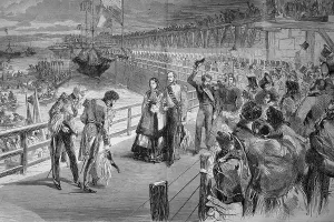 Landing of the French Emperor in Dover