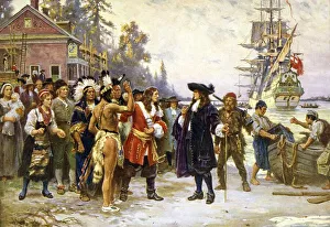 The landing of William Penn