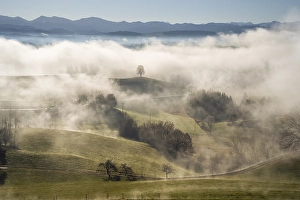 Category Mountain Landscapes Prints: Landscape in the Allgaeu in autumn