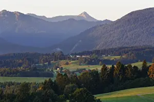 Category Mountain Landscapes Prints: Landscape in the Alpine Foreland