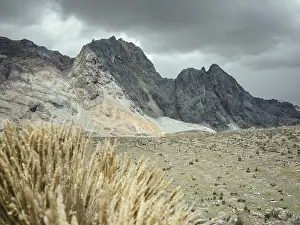 Landscape in the Andean highlands