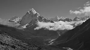 Landscape in the Everest National Park