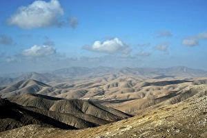 Landscape on Fuerteventura, Canary Islands