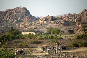 Category Historic EN Prints: Landscape at hampi, Karnataka, India