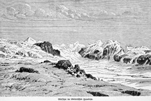 Landscape, Himalaya, snow, summit