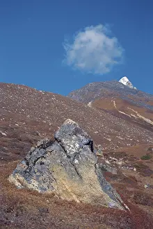 Landscape Himalayas Uttarakhand, India, Asia