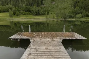 Landscape, lake, bathing area, Pongau