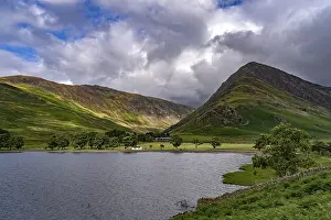 Landscape at Lake Buttermere in the Lake District