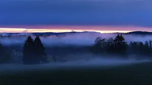 Landscape in the Little Odenwald