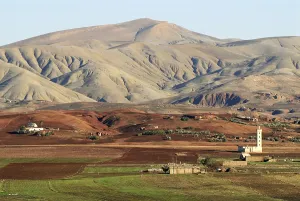 Category Mountain Landscapes Prints: Landscape near Fes, Morocco, Africa