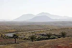 Category Mountain Landscapes Prints: Landscape near Tuineje, Fuerteventura