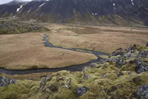 Landscape north of Arnarstapi, Vesturland