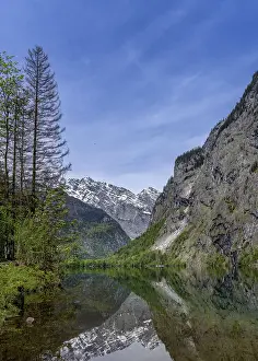 Landscape at Obersee, Berchtesgaden National Park