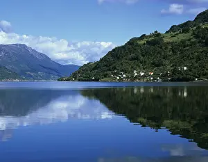 Landscape at Sorfjorden, Soerfjorden