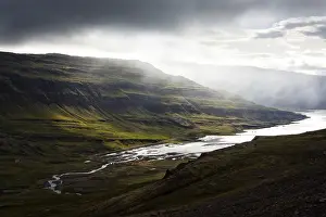 Landscape in the Westfjords, Iceland, Europe