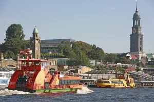 Landungsbrucken, Hamburg harbour